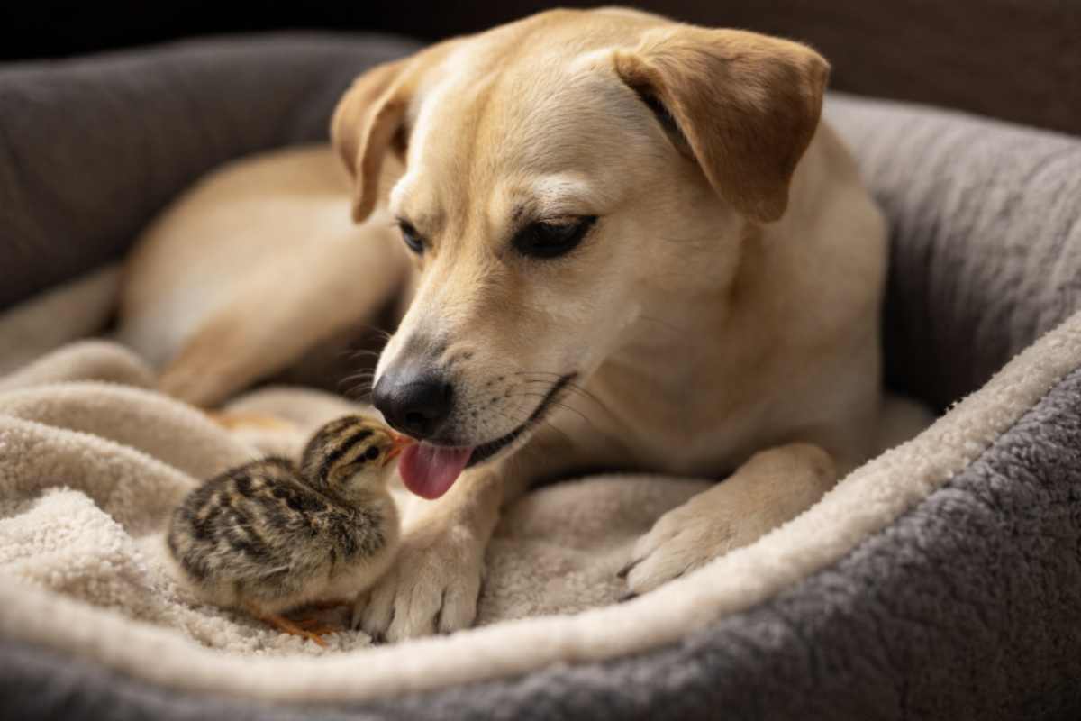 Secondo gli esperti di comportamento animale, questa reazione potrebbe essere un esempio di "cura alloparentale",